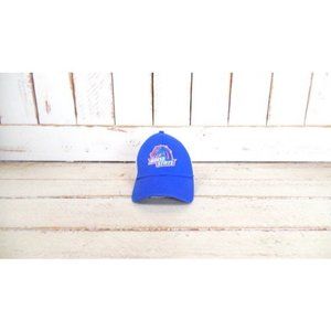 90s  blue/white Boise State Broncos football trucker hat/mesh college football c